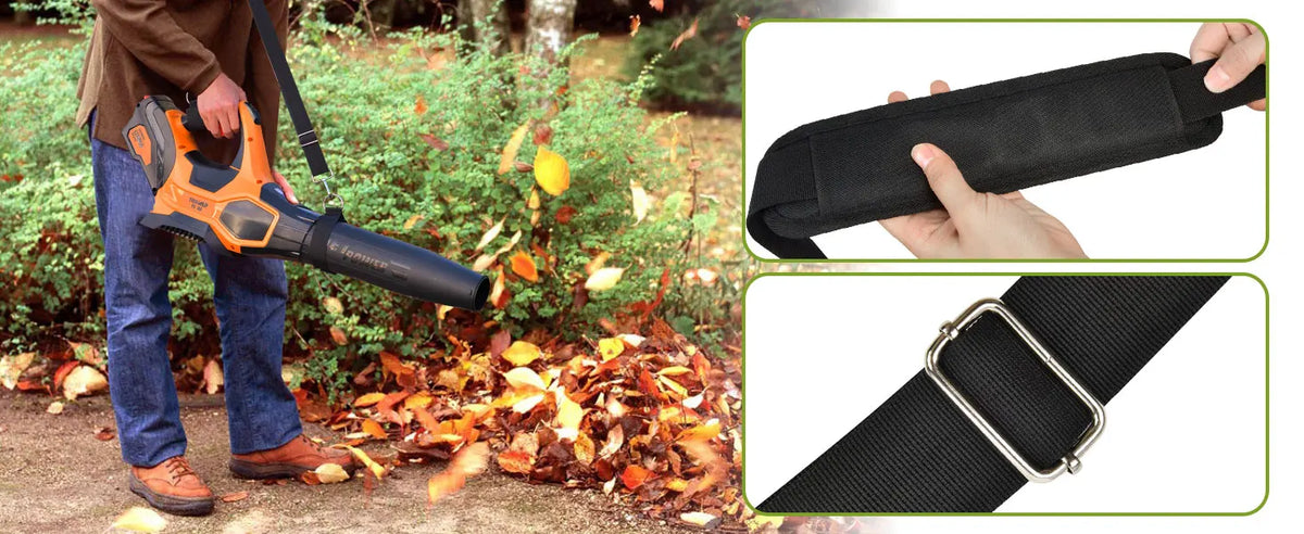 Universal Leaf Blower Shoulder Straps with Anti-Slip Padding - Compatible for DEWALT/for EGO Power+/for Worx/for LAZYBOI