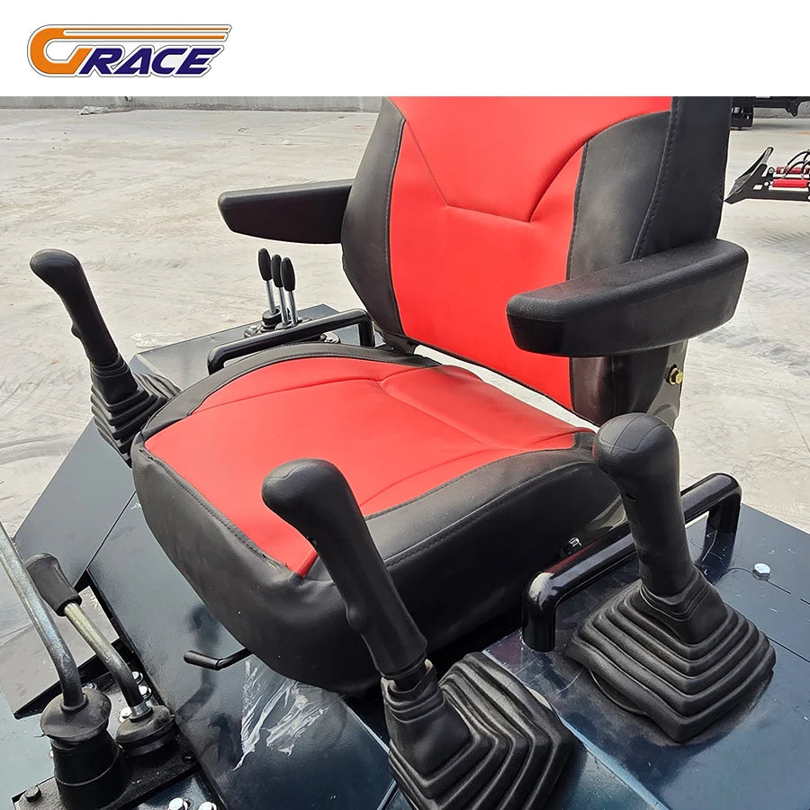 Discount Price Mini 25hp 35hp Diesel Power Tiller Cultivators Agricultural Farming Machine Crawler Tractor