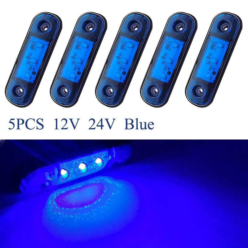 12V 24V Truck Accesorios Trailer Car External Lights Warning Tail Light Signal Brake Lamps for Truck Trailer Lorry Bus