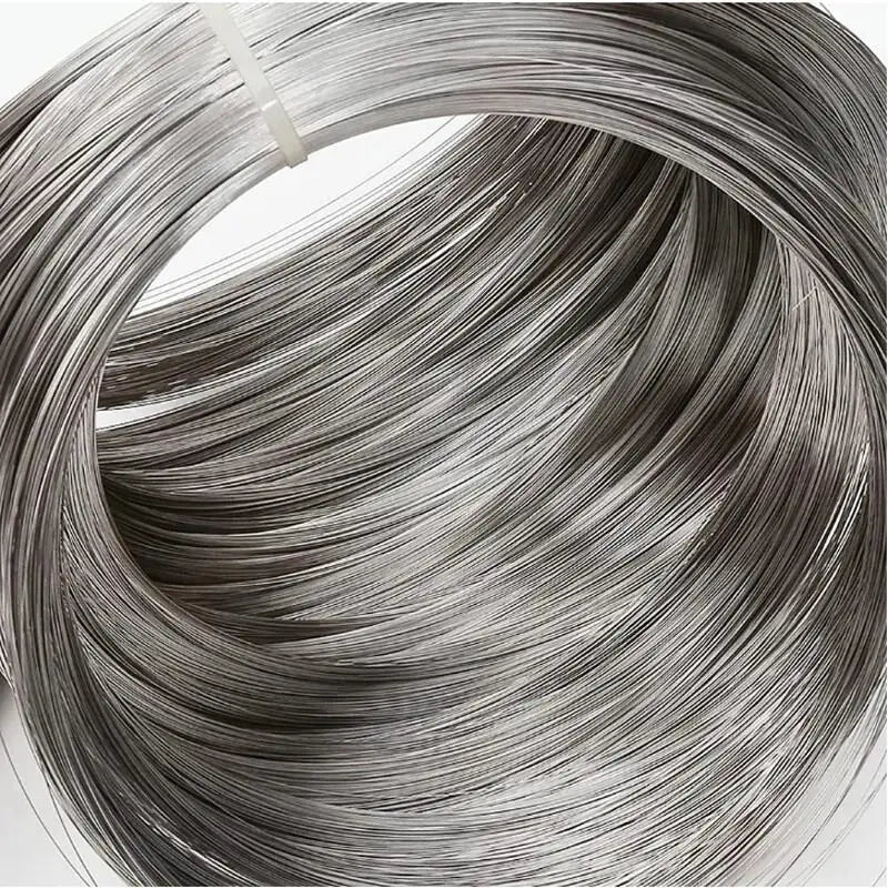 10/50m 0.02-1mm 304 Stainless Steel Wire Rustproof Soft/Hard Single Strand Craft Jewelry Lashing Wire