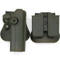 1911 Tactical Gun Holster with Double Magazine Pouch Pistol Holster Belt Holster Gun Paddle Carry Case For colt 1911 accessory