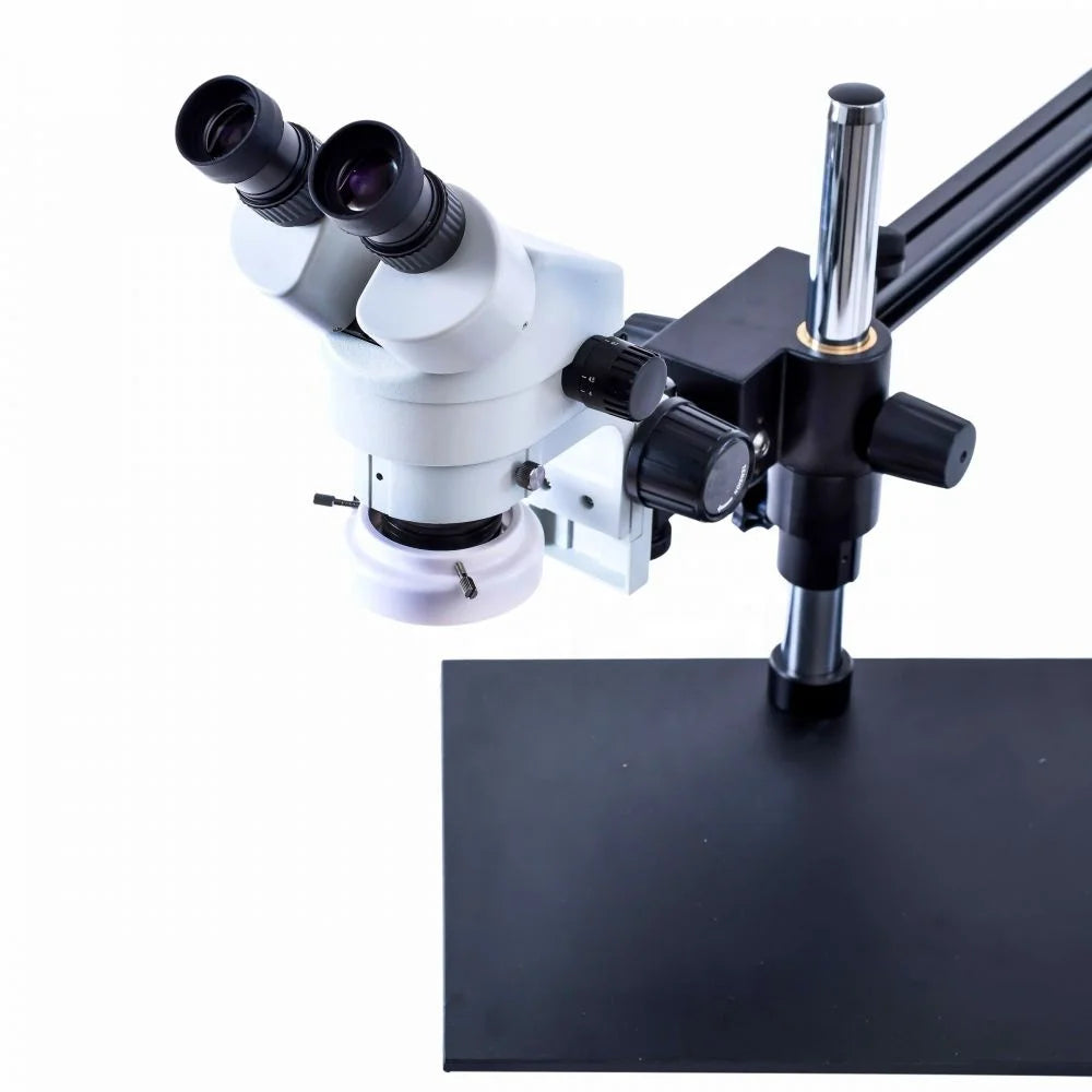 Premium Sachi Jewellery Gemological Microscope 7X-45X Magnification 10x WF Eyepiece 45 Inclined Head 360 Rotation
