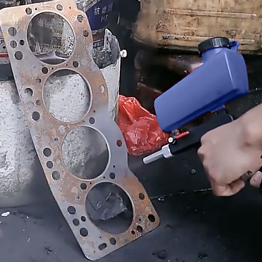 Rust Blasting Device Gravity Sandblasting G un Adjustable Blasting Machine Pneumatic Sandblasting Set