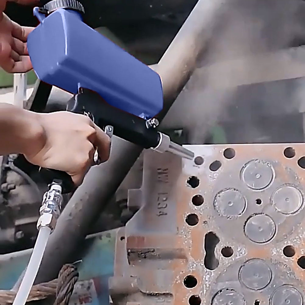 Rust Blasting Device Gravity Sandblasting G un Adjustable Blasting Machine Pneumatic Sandblasting Set